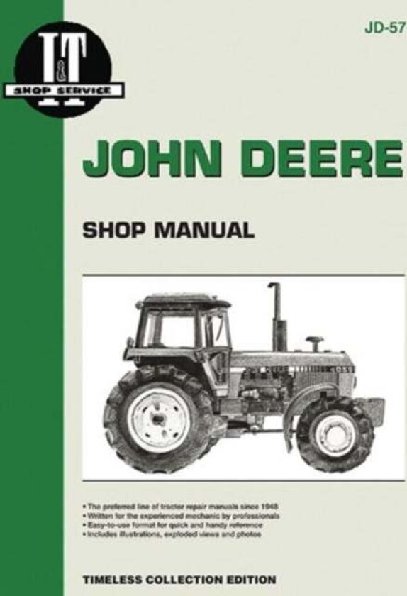 John Deere Model 4050-4850 Tractor Service Repair Manual av Haynes Publishing
