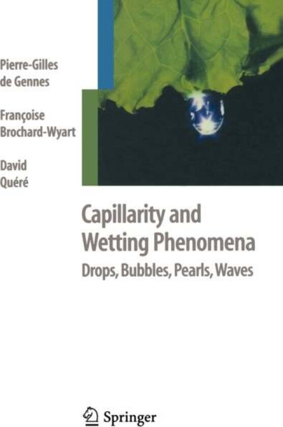 Capillarity and Wetting Phenomena av Pierre-Gilles de Gennes, Francoise Brochard-Wyart, David Quere