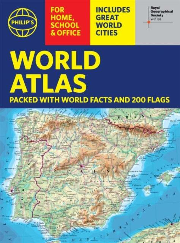 Philip's RGS World Atlas (A4) av Philip's Maps
