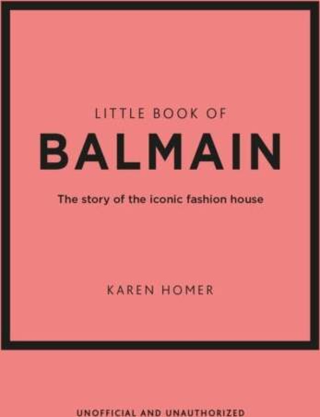 Little Book of Balmain av Karen Homer