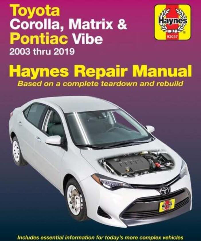 Toyota Corolla (03-19) (USA) av Editors of Haynes Manuals