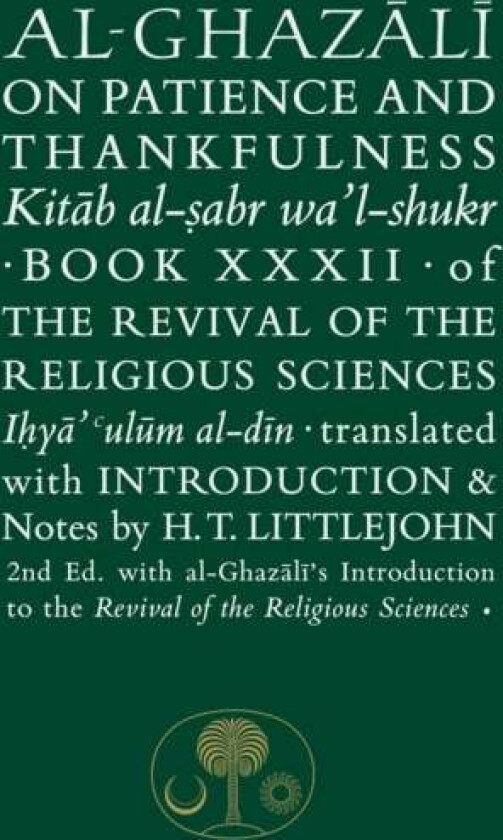 Al-Ghazali on Patience and Thankfulness av Abu Hamid al-Ghazali