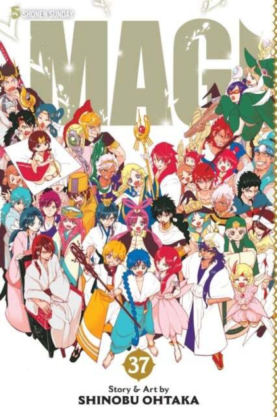 Magi: The Labyrinth of Magic, Vol. 37 av Shinobu Ohtaka
