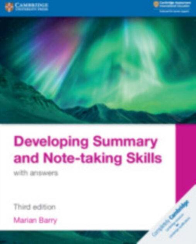 Developing Summary and Note-taking Skills with answers av Marian Barry