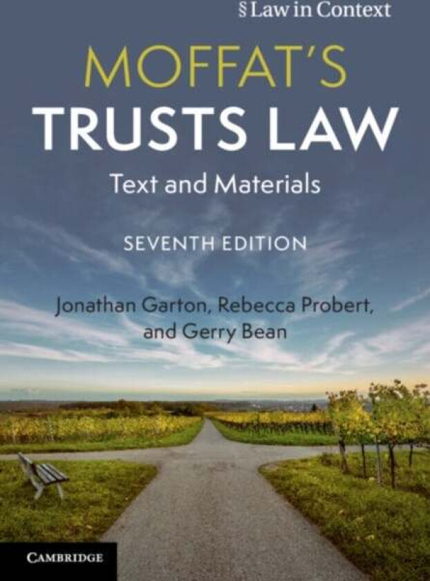 Moffat's Trusts Law av Jonathan (University of Warwick) Garton, Rebecca (University of Exeter) Probert, Gerry Bean