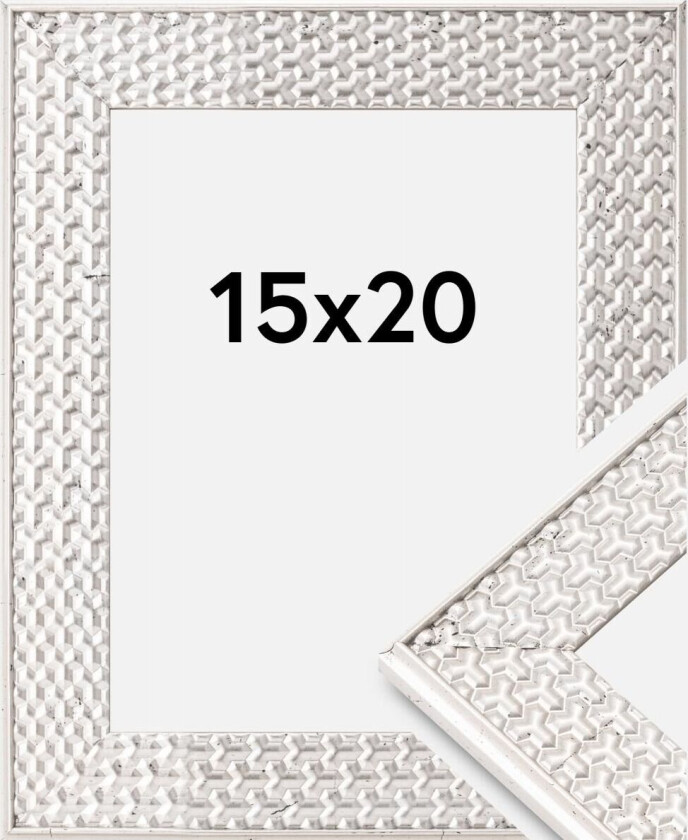 Ramme Grace Akrylglass Sølv 15x20 Cm