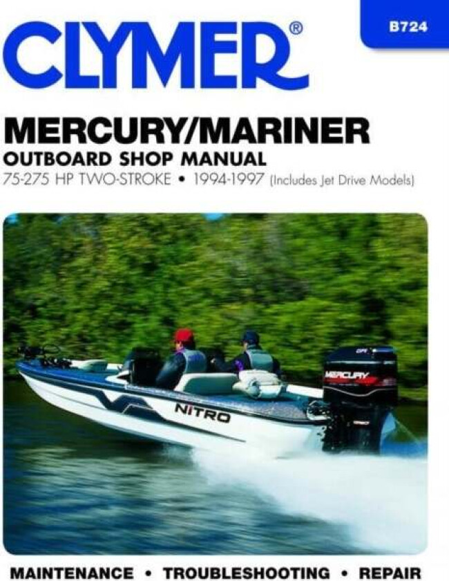 Mercury Mariner 75-275 HP Two Stroke Outboards Includes Jet Drive Models (1994-1997) Service Repair av Haynes Publishing