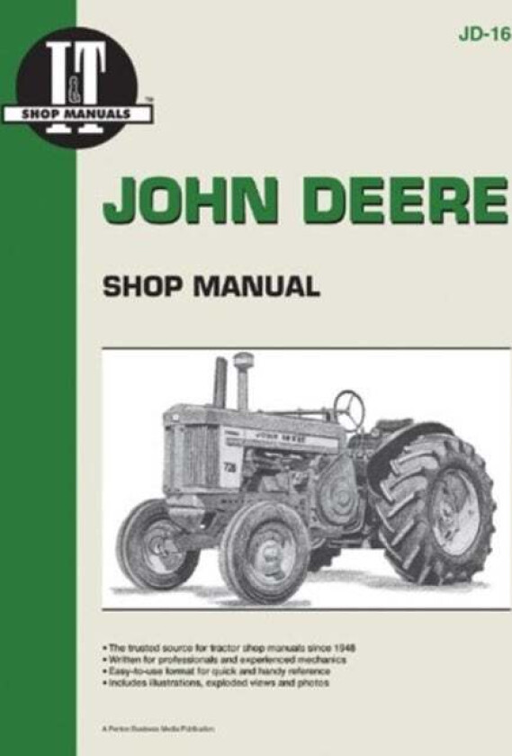 John Deere Model 520-730 Tractor Service Repair Manual av Haynes Publishing