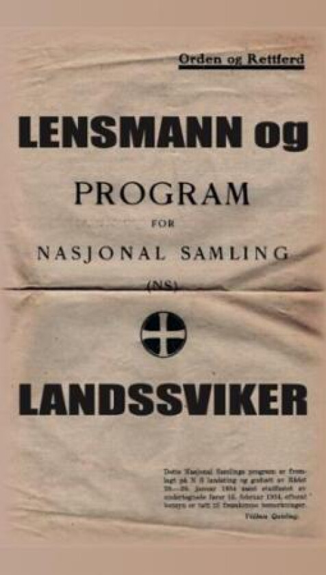 Lensmann og landssviker av Halvor Lognvik