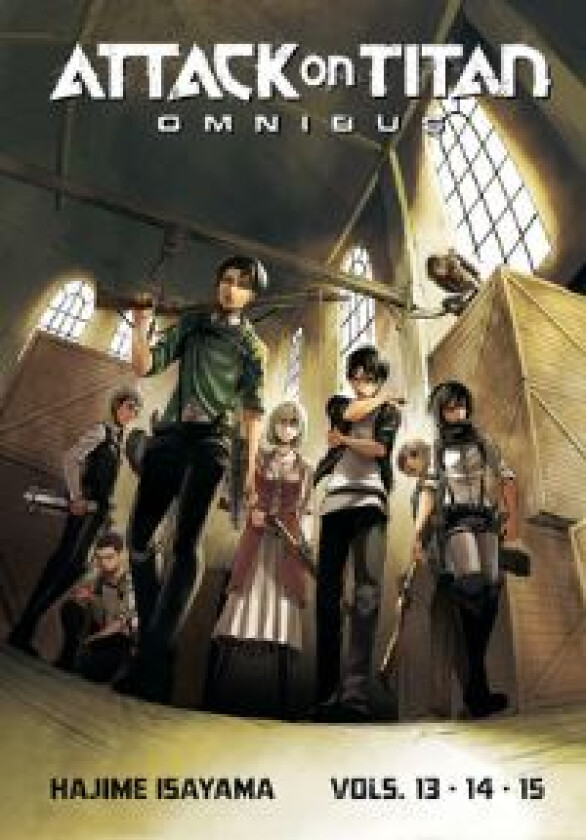 Attack on Titan Omnibus 5 (Vol. 13-15) av Hajime Isayama