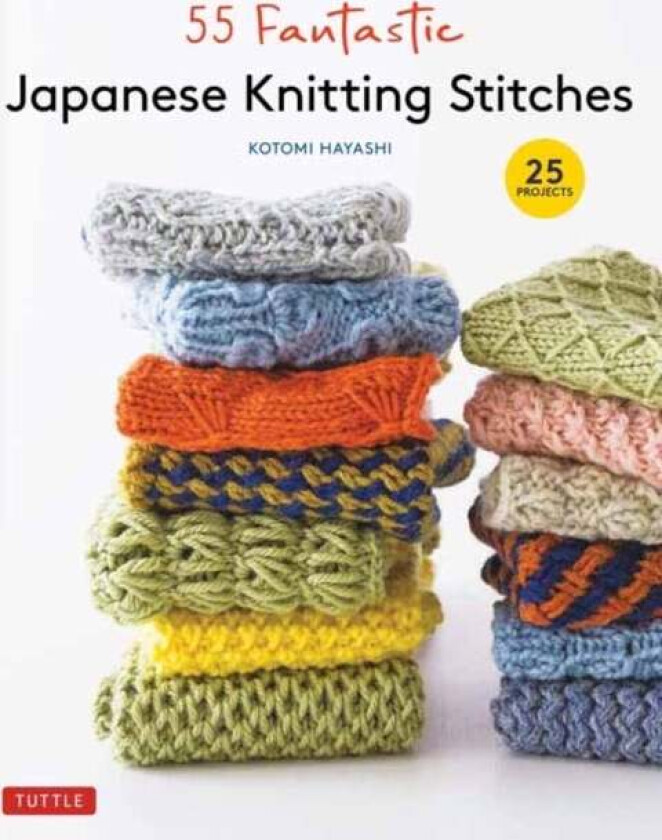 55 Fantastic Japanese Knitting Stitches av Kotomi Hayashi