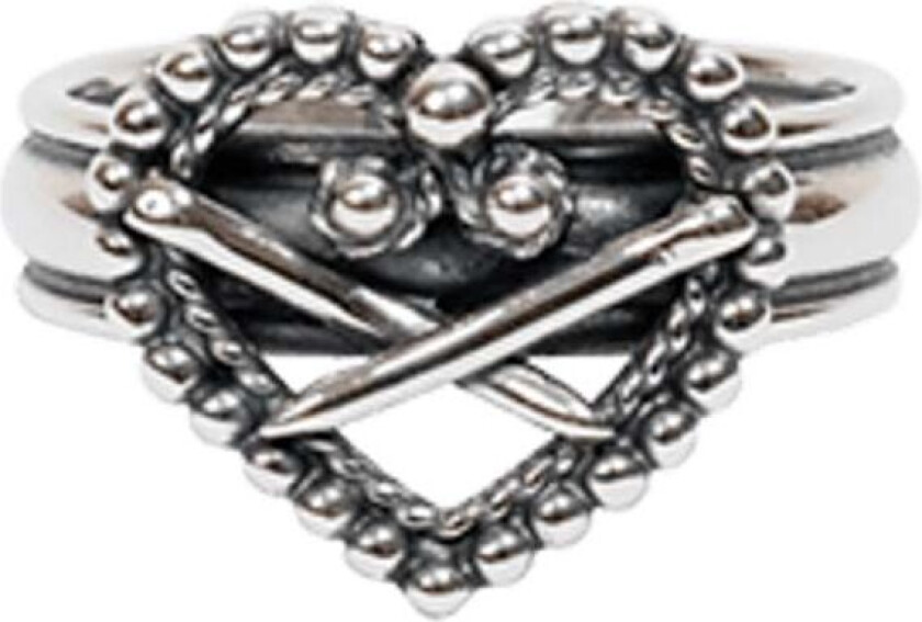 Ring Østfold i 830 oksidert sølv