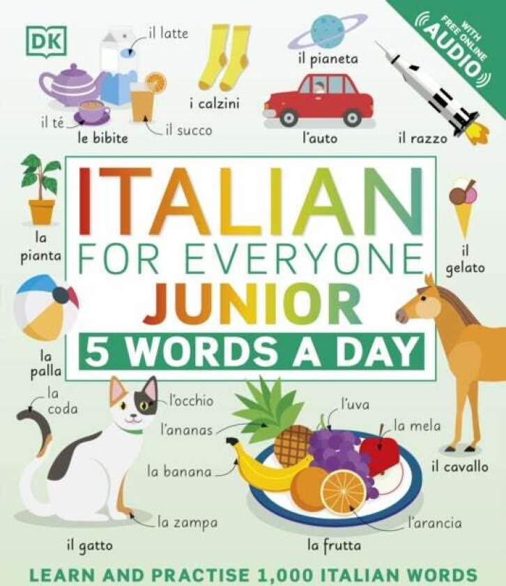 Italian for Everyone Junior 5 Words a Day av DK