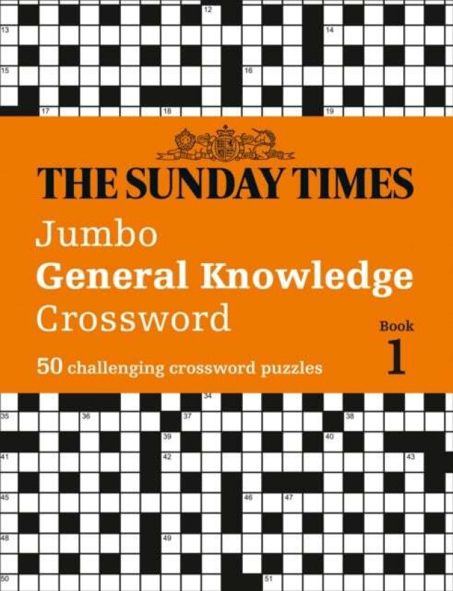 The Sunday Times Jumbo General Knowledge Crossword Book 1 av The Times Mind Games, Peter Biddlecombe