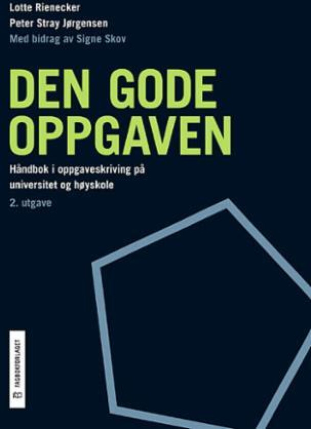 Den gode oppgaven av Lotte Rienecker, Peter Stray Jørgensen