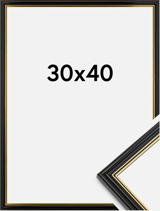 Ramme Classic Svart 30x40 Cm