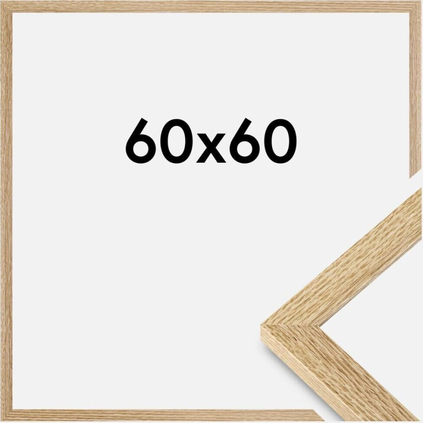 Ramme Selection Akrylglass Eik 60x60 Cm