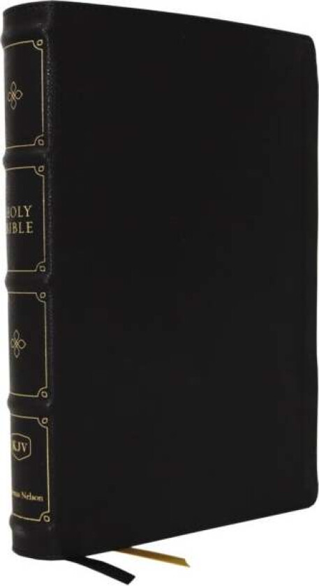KJV, Large Print Verse-by-Verse Reference Bible, Maclaren Series, Leathersoft, Black, Comfort Print av Thomas Nelson