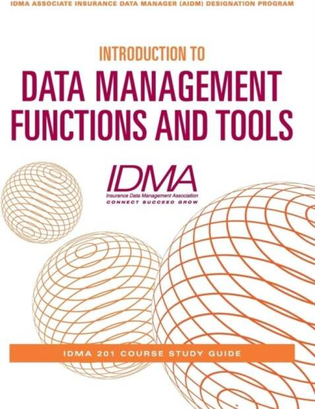 Introduction to Data Management Functions & Tools av Insurance Data Management Association (IDMA)