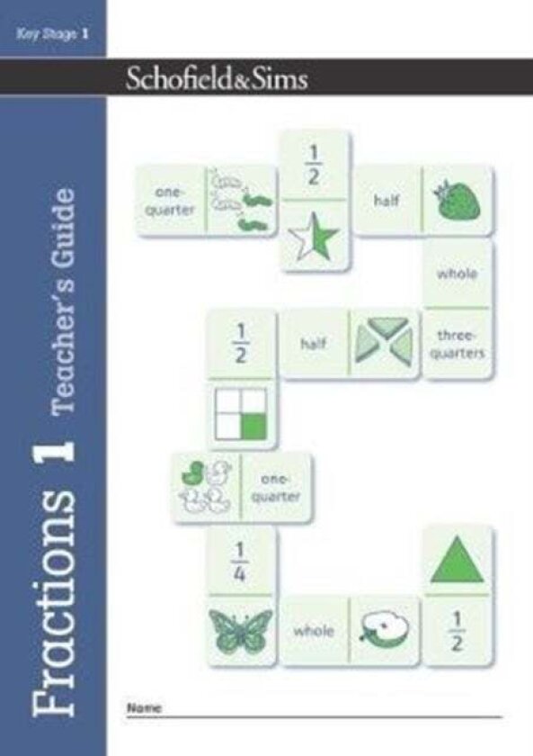 Fractions, Decimals and Percentages Book 1 Teacher's Guide (Year 1, Ages 5-6) av Schofield & Sims, Hilary Koll, Steve Mills