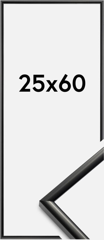 Ramme New Lifestyle Svart 25x60 Cm