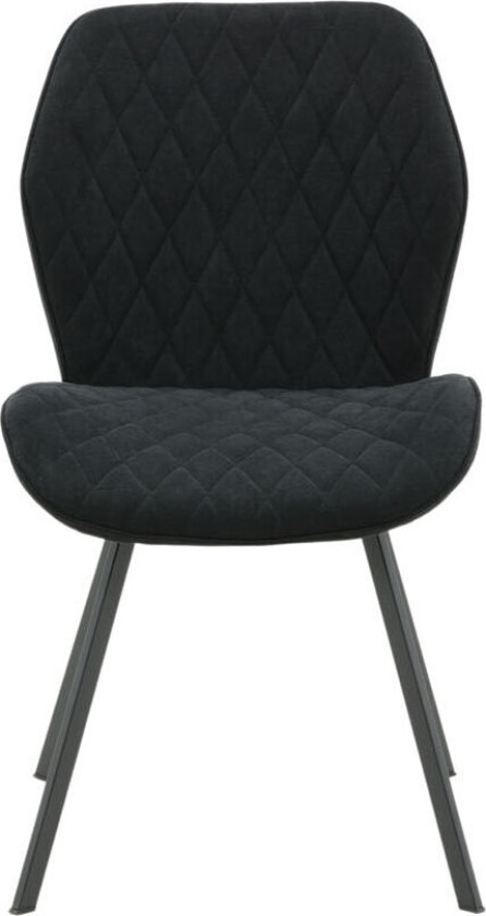 Gemma spisestuestoler svart.