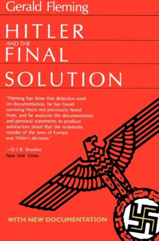 Hitler and the Final Solution av Gerald Fleming