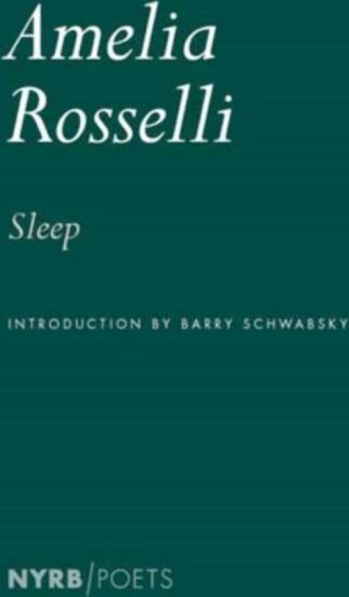 Sleep av Amelia Rosselli