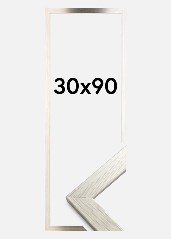 Ramme Silver Wood 30x90 Cm