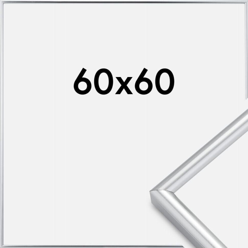 Ramme Galeria Sølv 60x60 Cm