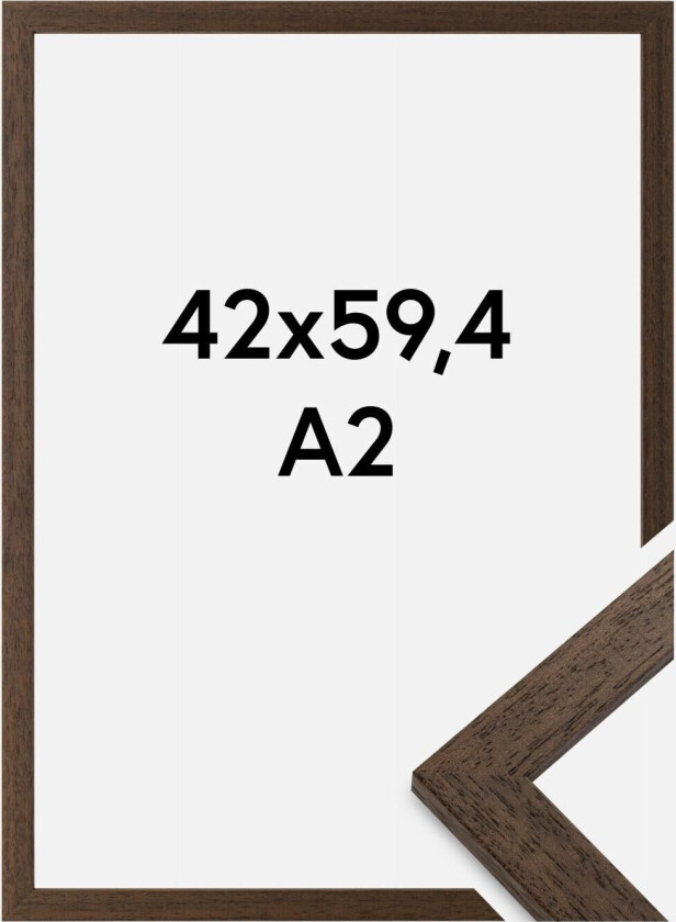 Ramme Brown Wood 42x59,4 Cm (A2)