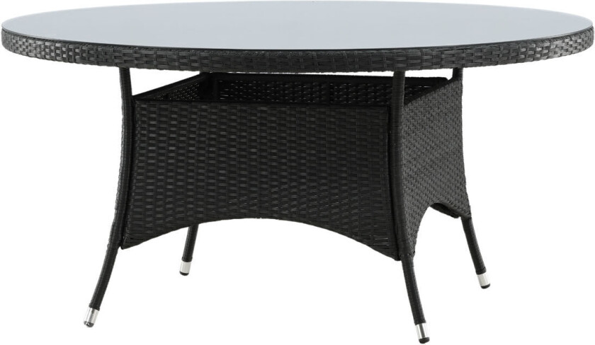 hagebord Ø150cm svart .