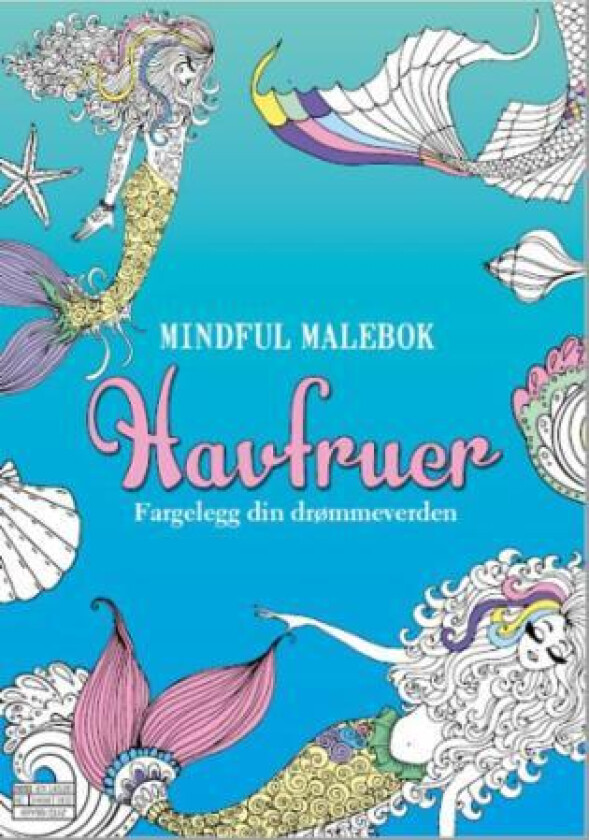 Havfruer. Fargelegg din drømmeverden