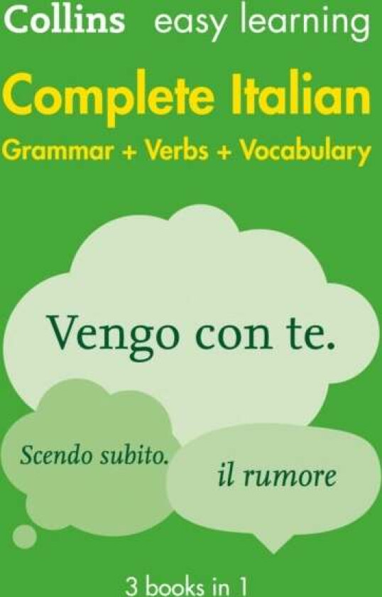 Easy Learning Italian Complete Grammar, Verbs and av Collins Dictionaries