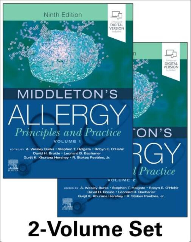 Bilde av Middleton's Allergy 2-Volume Set av A Wesley MD Dr. Burks, Stephen T MD  Holgate