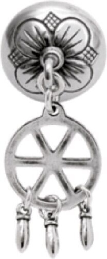 Halssølje Østerdal i 830 oksidert sølv med stolpe