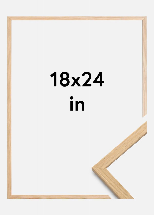 Ramme Edsbyn Akrylglass Eik 18x24 Inches (45,7x60,9 Cm)