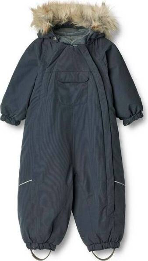 Wheat Nickie Vinterdress Til Baby, Dark Blue