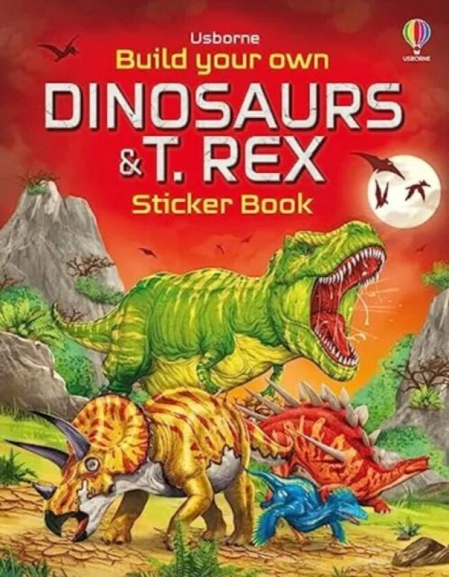 Build Your Own Dinosaurs and T. Rex Sticker Book av Simon Tudhope, Sam Smith