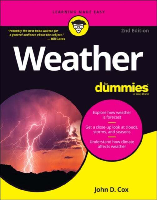 Weather For Dummies av John D. Cox