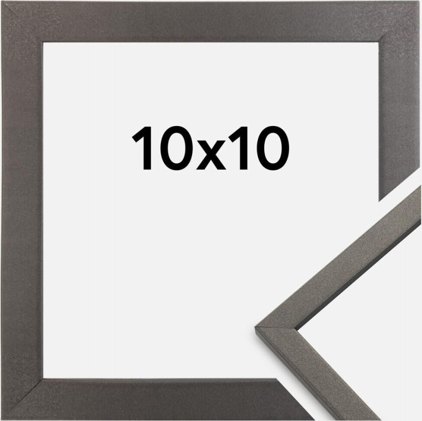 Ramme Edsbyn Grafitt 10x10 Cm