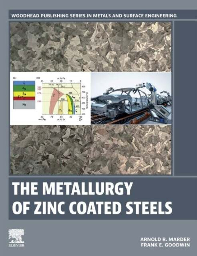 The Metallurgy of Zinc Coated Steels av Arnold (Emeritus Professor Lehigh University FL USA) Marder, Frank (Consultant International Zinc Association)