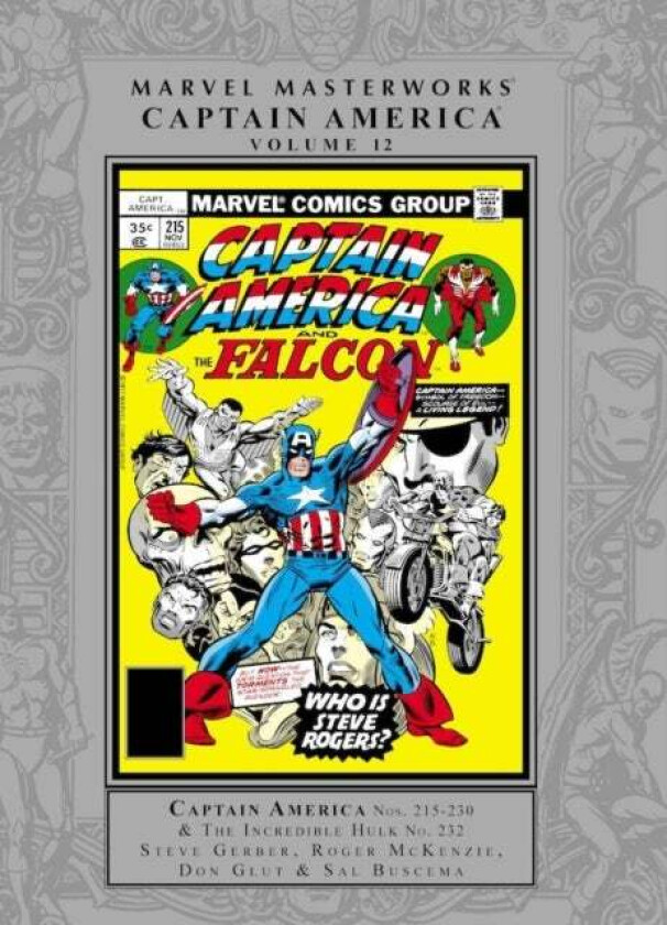 Marvel Masterworks: Captain America Vol. 12 av Steve Gerber, Roger McKenzie, Don Glut