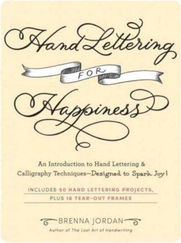 Hand Lettering for Happiness av Brenna Jordan