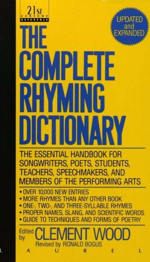 The Complete Rhyming Dictionary av Clement Wood