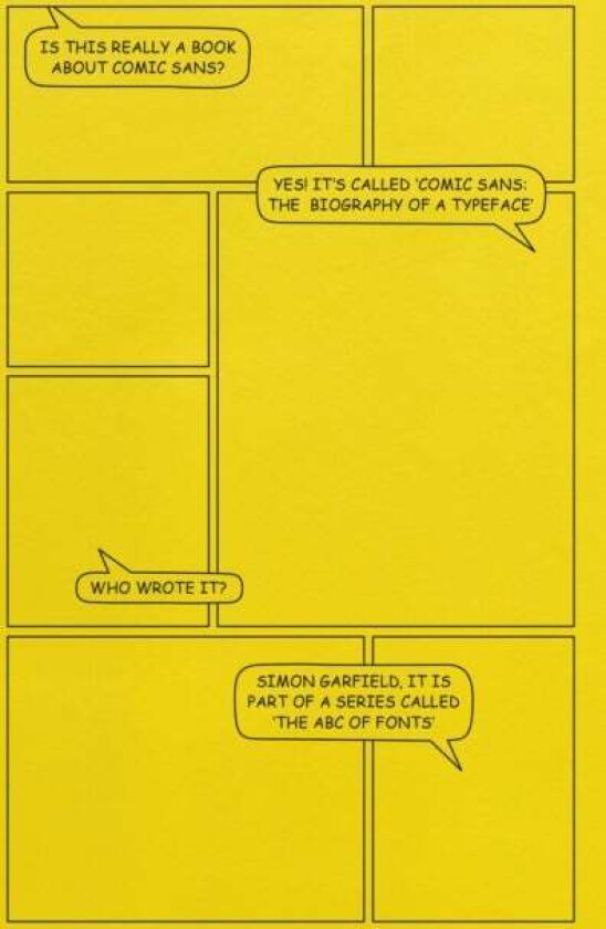 Comic Sans av Simon Garfield