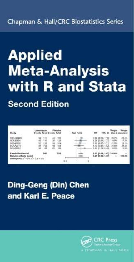 Applied Meta-Analysis with R and Stata av Ding-Geng (Din) (University of North Carolina USA) Chen, Karl E. (Georgia Southern University USA) Peace