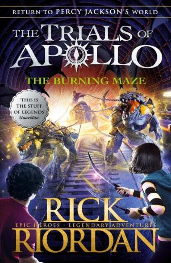 The burning maze av Rick Riordan