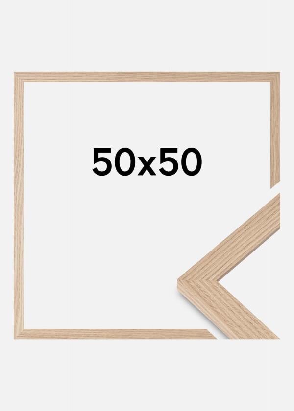 Ramme Bga Classic Akrylglass Eik 50x50 Cm