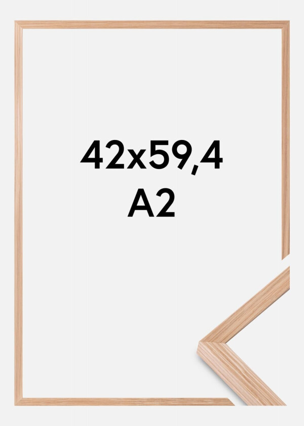 Focus Ramme Soul Oak Veneer Akrylglass 42x59,4 Cm (A2)